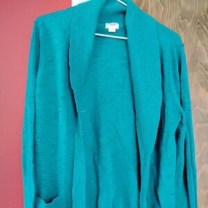 Green Mossimo cardigan size L